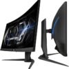 Écran GIGABYTE Aorus CV27Q - 27" QHD - 165 Hz - 2x HDMI/DisplayPort1.4 - Dalle VA - 1ms - AMD FreeSync – Image 3