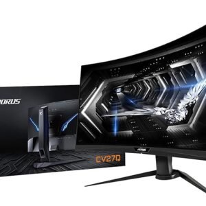 Écran GIGABYTE Aorus CV27Q - 27" QHD - 165 Hz - 2x HDMI/DisplayPort1.4 - Dalle VA - 1ms - AMD FreeSync