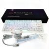 CLAVIER MAGMA FIORA F61 CRYSTAL MECANIQUE SWITCH RGB WIRELESS + BLUETOOTH – Image 4
