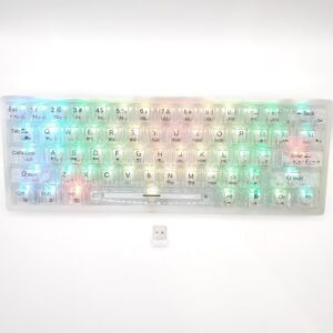 CLAVIER MAGMA FIORA F61 CRYSTAL MECANIQUE SWITCH RGB WIRELESS + BLUETOOTH