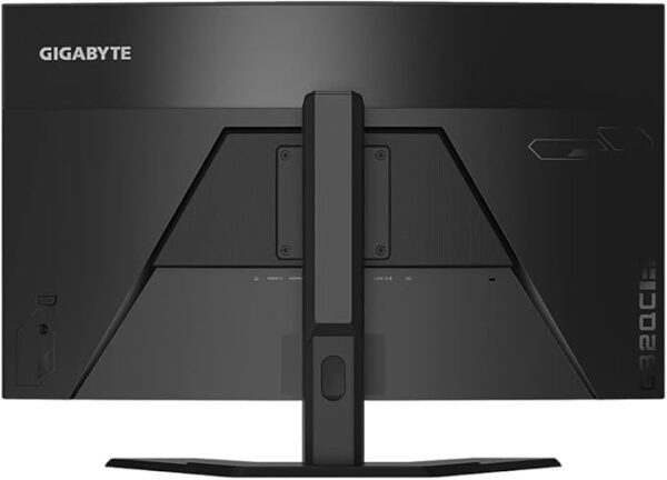 Écran GIGABYTE G32QC A Moniteur de jeu incurvé 31,5" QHD - 2560 x 1440, 1500R, 165Hz, 1ms, 350 cd/m², FreeSync Premium Pro, Display HDR400, HDMI 2.0, DisplayPort 1.2