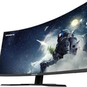 Écran GIGABYTE G32QC A Moniteur de jeu incurvé 31,5" QHD - 2560 x 1440, 1500R, 165Hz, 1ms, 350 cd/m², FreeSync Premium Pro, Display HDR400, HDMI 2.0, DisplayPort 1.2