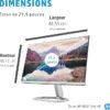Écran HP M22f - 21.5" 75Hz 5ms Full HD IPS (1920 x 1080 Pixels, 16:9, HDMI/VGA, AMD FreeSync, Mode faible lumière bleue, Antireflet) – Image 4