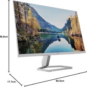 Écran HP M24fw - 60,5 cm (23.8") - 1920 x 1080 Pixels Full HD - Dos Blanc